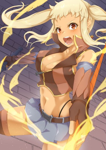 Thumbnail for Tsuyoi Onna Senshi, Inma o Taoshita Kurou ga Mukuwarezu Nikubenki ni Naru